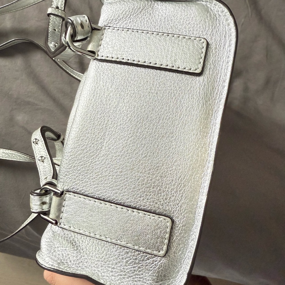Michael Kors Silver Backpack - Picture 5 of 6